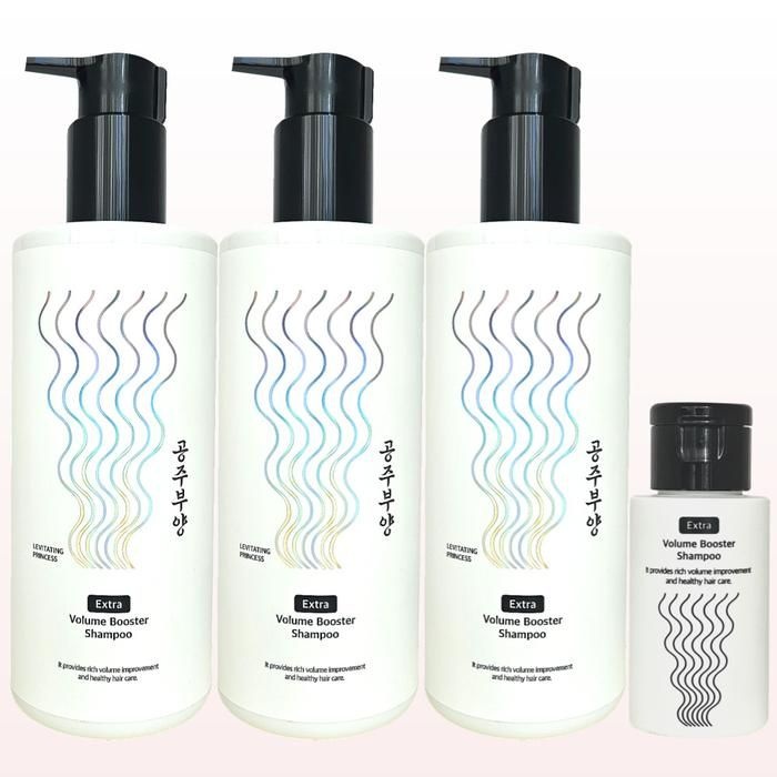 가히 공주부양 공중부양 샴푸 볼륨부스터 샴푸 500ml 3개+30ml 1개