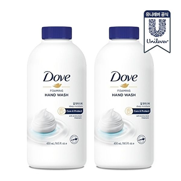 도브 [도브]포밍 핸드워시 딥너리싱 리필 430ml x 2개