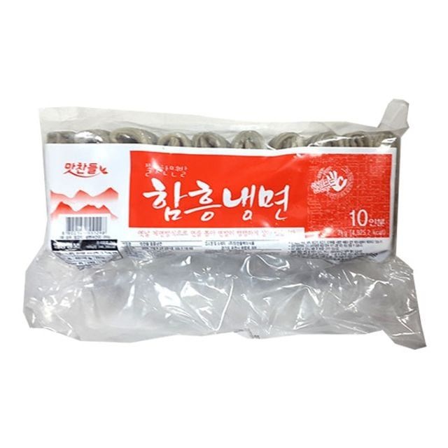 (무)(냉동)함흥냉면(맛찬들백미 2kg)X10개