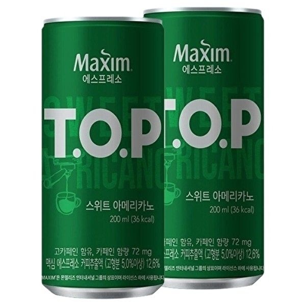동서식품 [동서식품]맥심 티오피 스위트아메리카노 200ml x 36캔