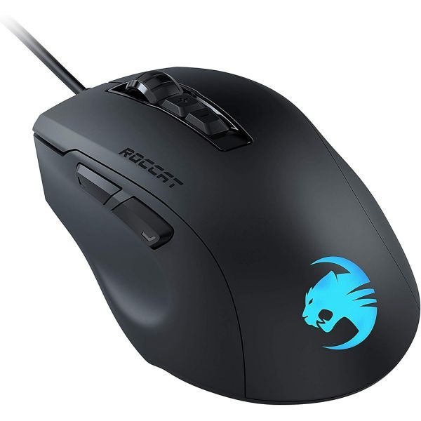 [해외] ROCCAT ROC-11-730 Kone Pure Ultra - Light ErgonoMic 게이밍 마우스 (16000 DPI 광학 센서 RGB 조명 초경량) 블랙 294590