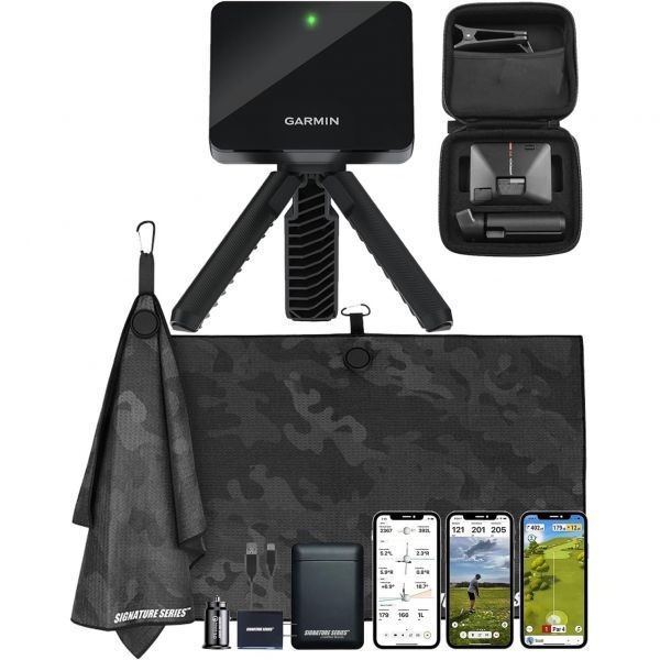 [해외] Garmin 가민 Approach R10 휴대용 골프 런치 모니터 집에서 게임을 즐기거나 드라이빙 레인지에서 연습하세요 시그니