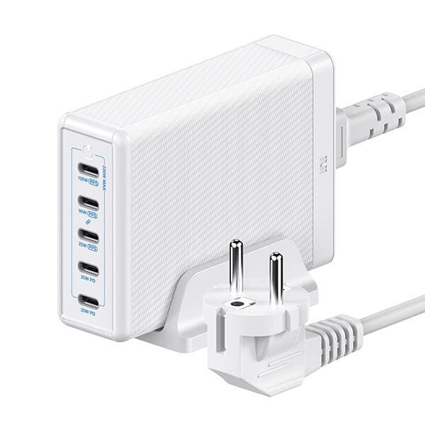 (현대Hmall) 아트박스/아트뮤 USB PD 230W PPS GaN 접지 멀티 초고속 충전기 GE610 화이트