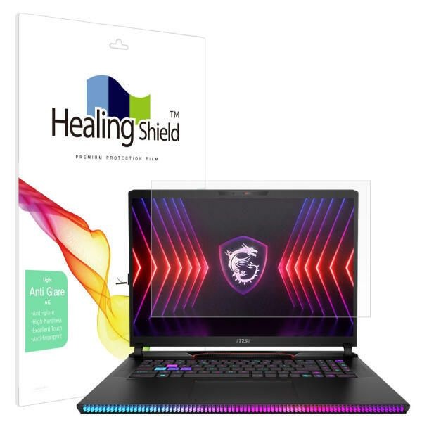 (현대Hmall) 아트박스/힐링쉴드 MSI 레이더 GE78 HX 14V 저반사 Light 액정보호필름