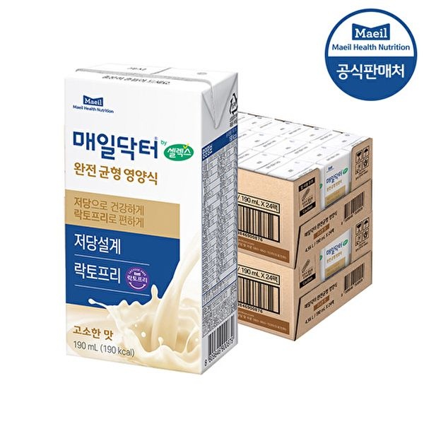 [셀렉스] 매일닥터 완전 균형 영양식 [190ml x 총 48팩]
