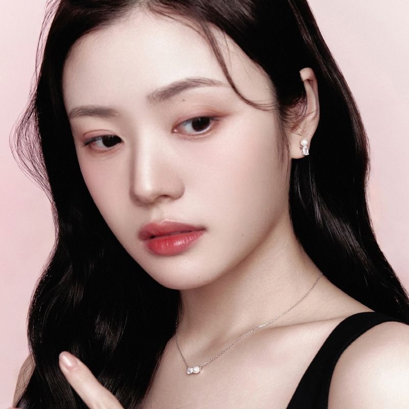 [공식본사정품] 미스그린 빅토리아 미니 쿠션 펄 목걸이