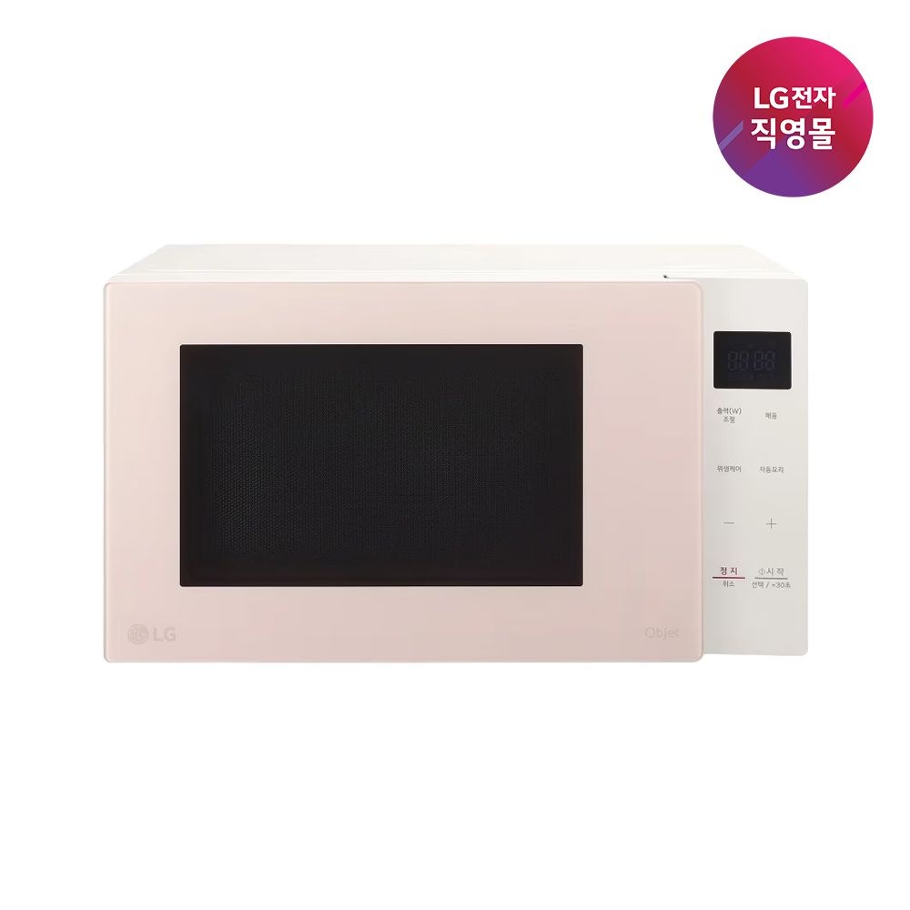 [LG전자 직영] LG 디오스 오브제컬렉션 전자레인지 MWJ23PI (4주배송지연)
