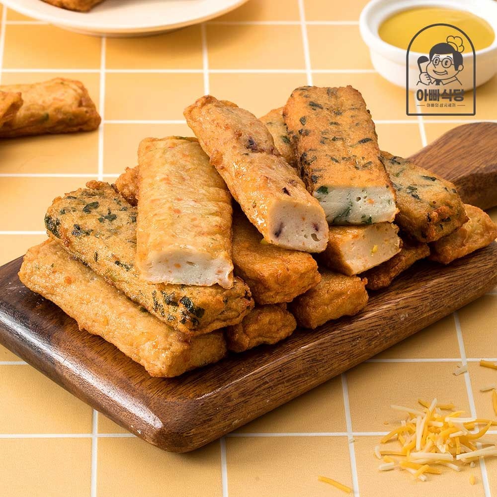 [APP전용] [아빠식당] 밀가루 없는 어묵바 5개입(250g) 야채/콘치즈/깻잎/오징어 외 체험딜 (+전구매+구간사은 증정)