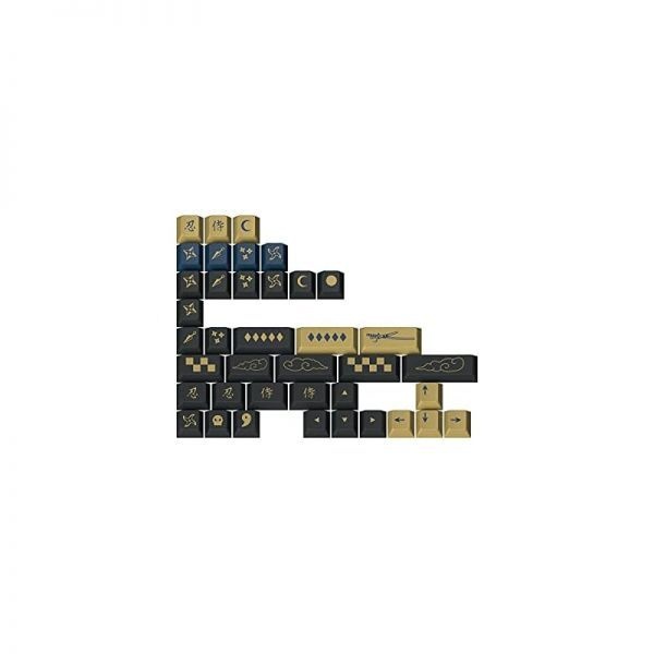 [해외] DROP 드롭 Redsuns GMK 블루 사무라이 커스텀 기계식 키보드 노벨티 키캡 세트 39키 이중 사출 ABS 체리 프로파일 MDX 3503