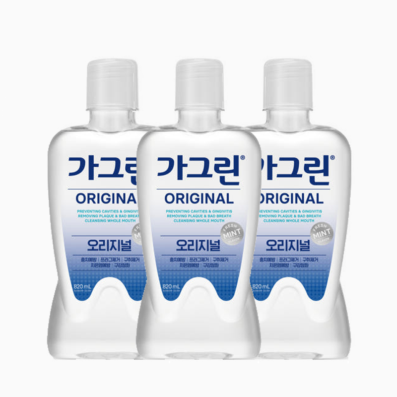 동아제약 가그린 820ml x 3개/5개 (제로/오리지널)