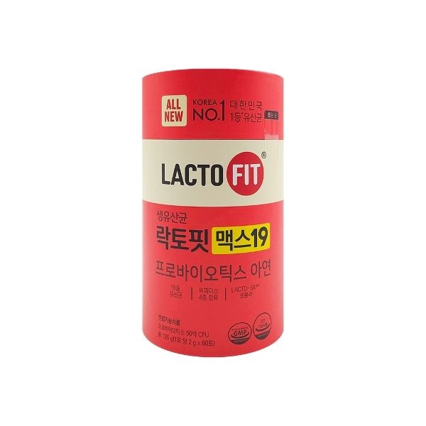 종근당건강 락토핏 맥스 19 2g x 60포 x 1개