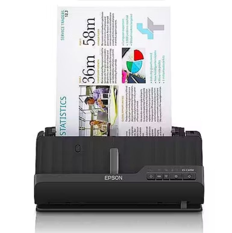 엡손 ES-C320W 무선네트워크 콤팩트 양면스캐너
