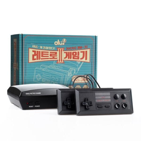 (현대Hmall) 아트박스/오키오 OKIO 레트로 가정용 게임기 2 360