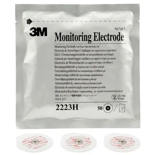 3M EKG 일렉트로드 2223H 심전도패치 성인용 50개