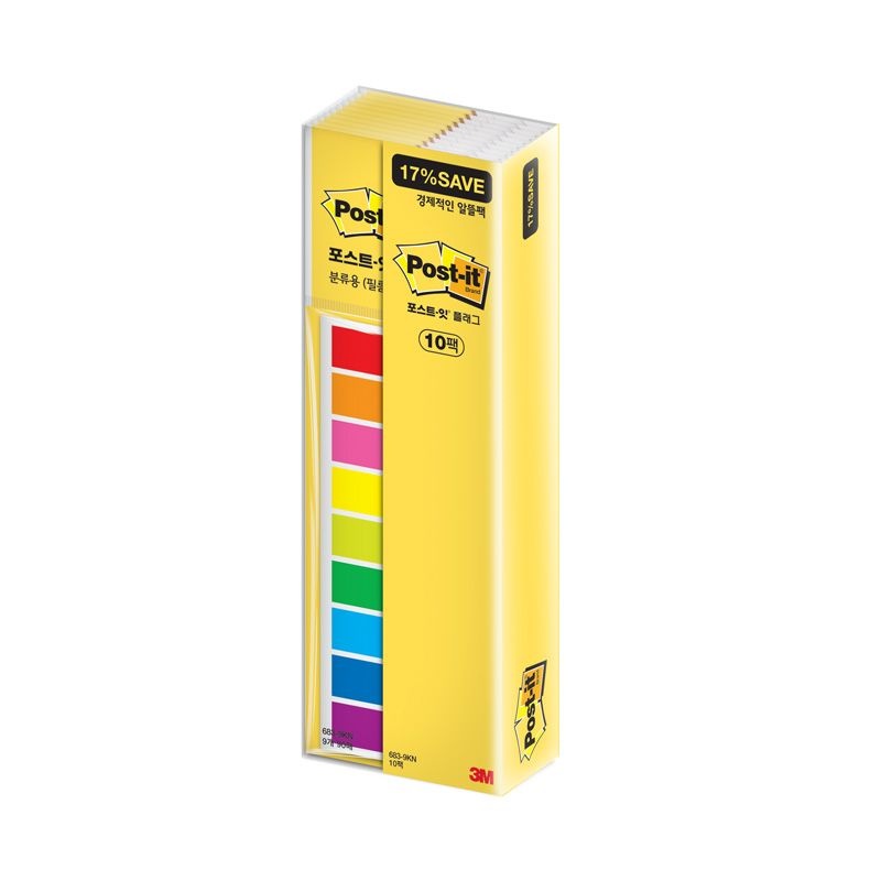 3M 포스트잇 플래그 알뜰팩 683-9KN-10A