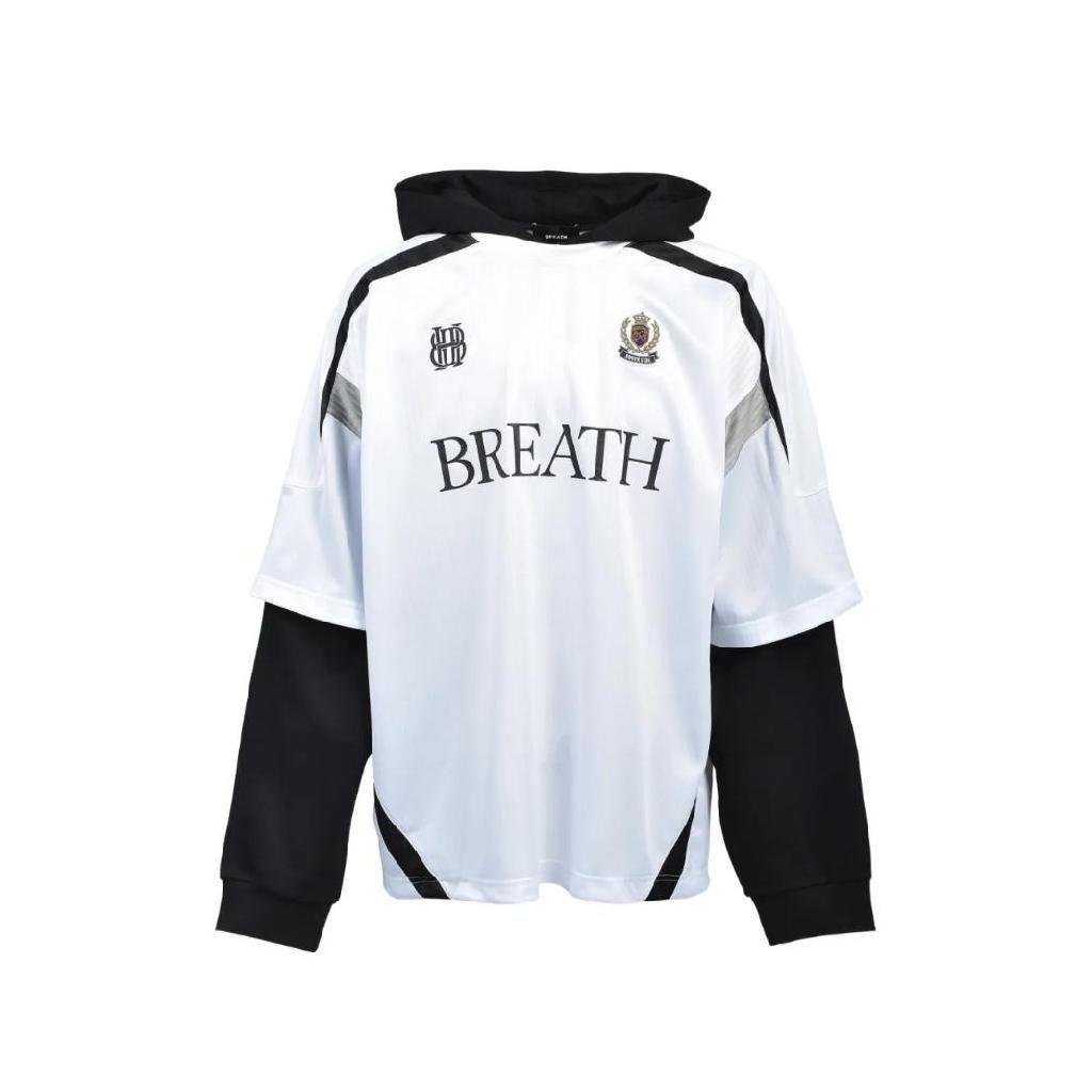 BREATH BREATH 레이어드 로고 후드티 BR26SSC5004 TP451689963