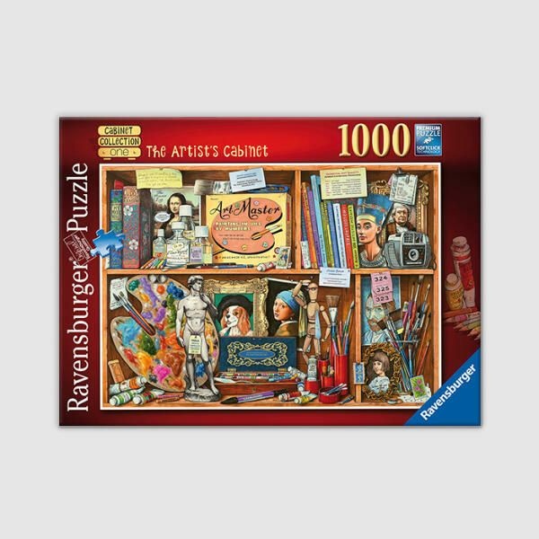 (현대Hmall) 아트박스/코리아보드게임즈 라벤스부르거 예술가의 책장 1000피스 직소퍼즐