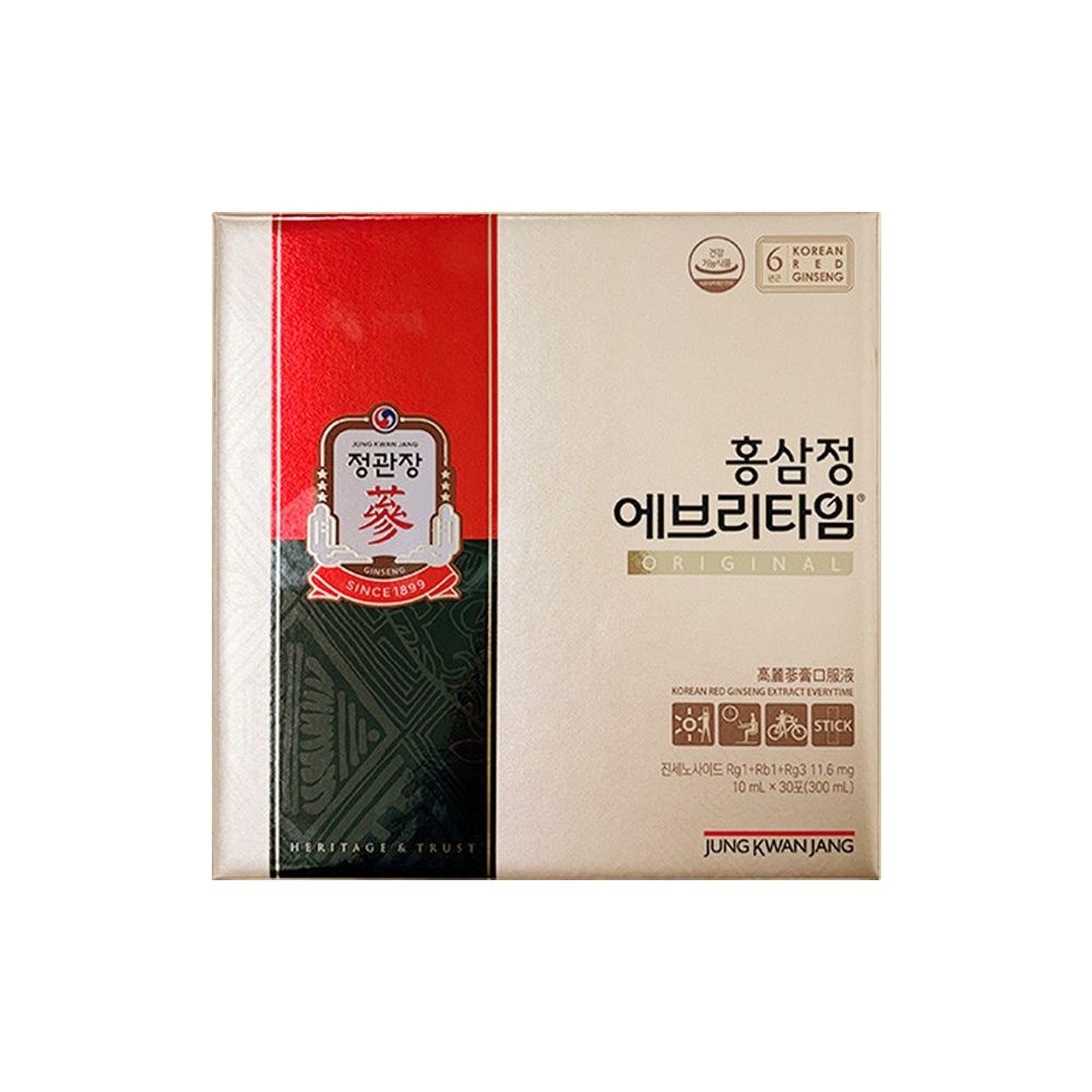 [오늘출발] 정관장 홍삼정 에브리타임 10ml x 30포 2개 / 쇼핑백포함 / WJ