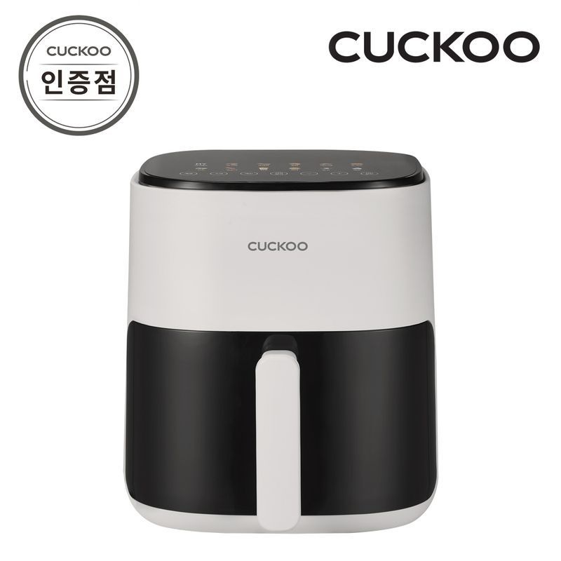 쿠쿠 미식 컬렉션 투명도어 에어프라이어 (5L 화이트) CAF-J0510EW 공식판매점 SJ[35969237]