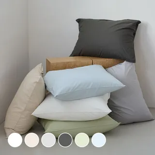 아망떼 레스트 워싱 오가닉 60수 면 2겹 자루 베개커버 50x70 6colors