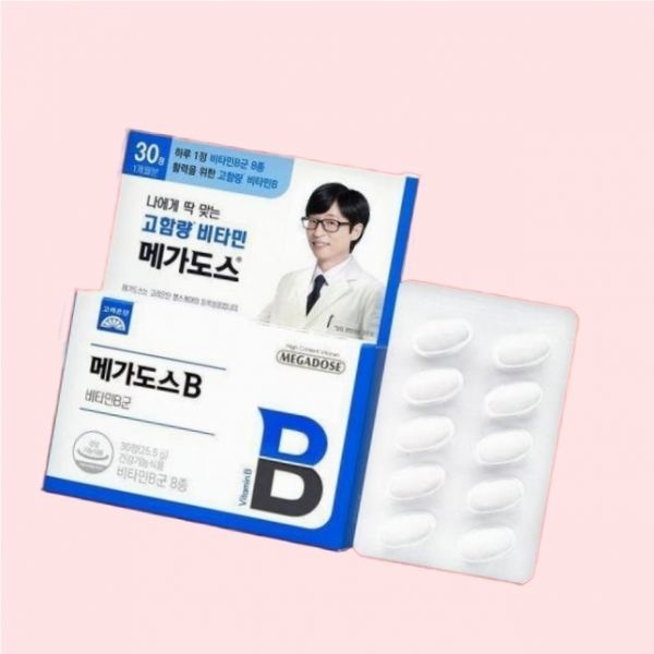 [오늘출발] 고려은단 메가도스B 비타민B군 30정 4210063