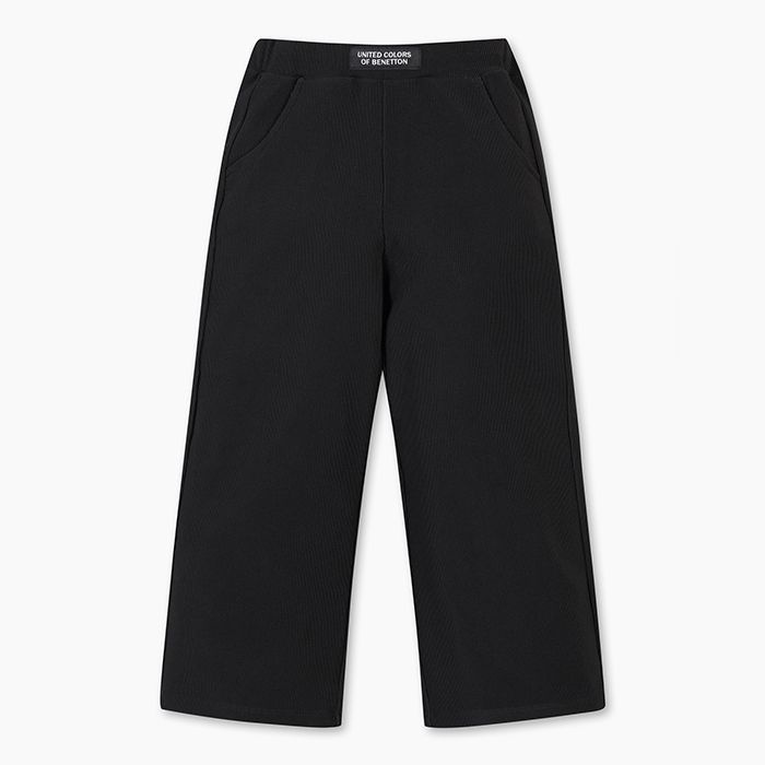 [Online Exclusive] 루즈핏 져지 팬츠_QALG08541BK