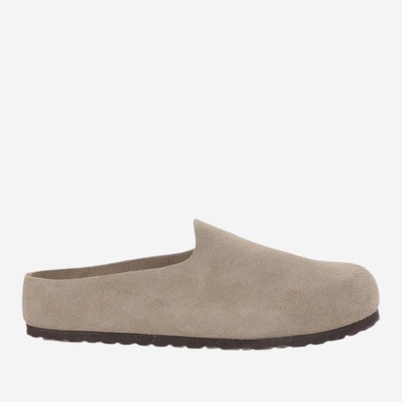 버켄스탁 암스테르담 랩 스웨이드 샌들 1032550D TAUPE
