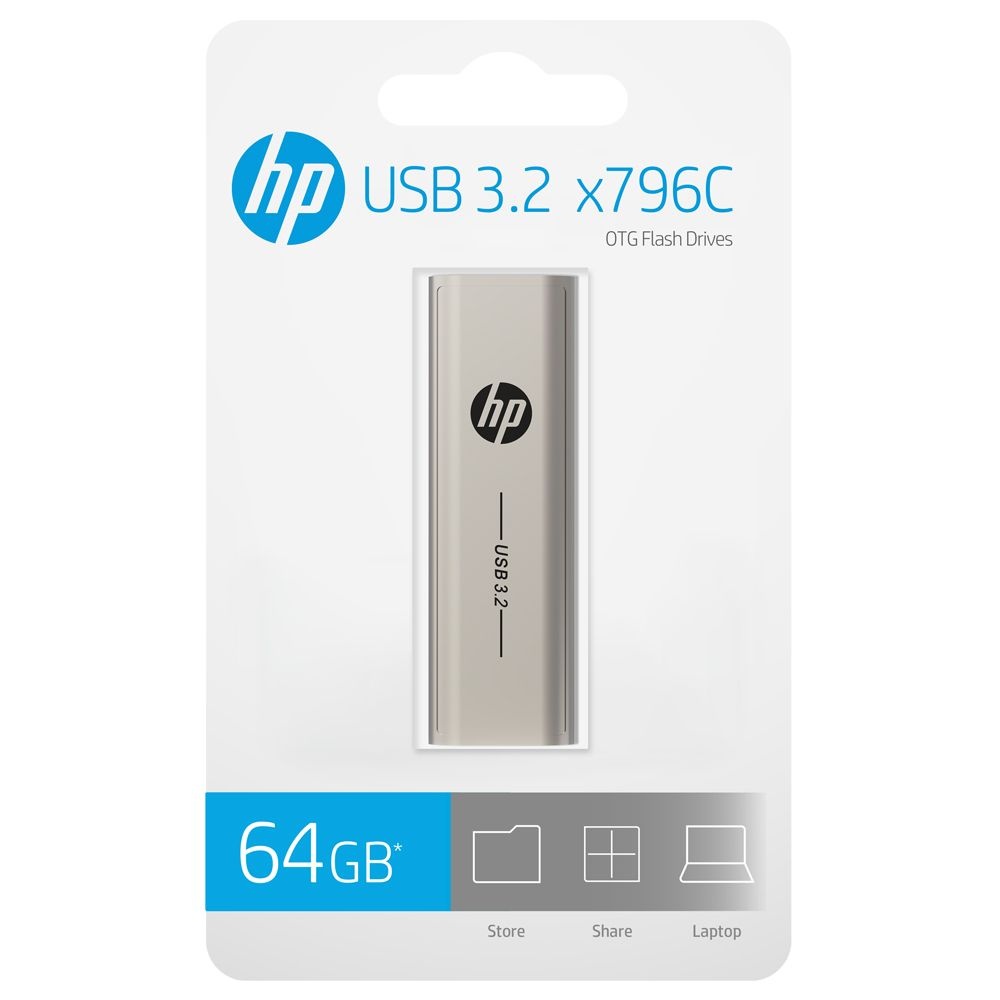 HP x796C OTG USB 3.2 Flash Drives 휴대용 저장장치 USB 메모리 드라이브 TYPE-C