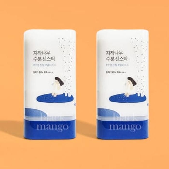 라운드랩 자작나무 수분 선스틱 19g+19g 더블기획 x2SET (AD)