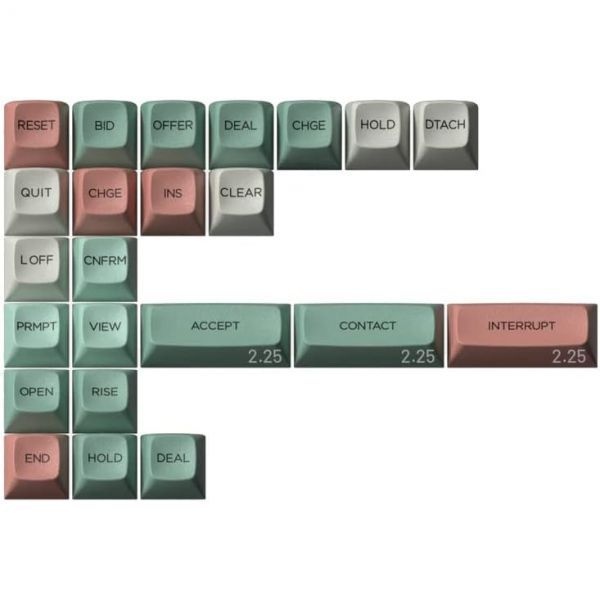 [해외] DROP 드롭 MiTo MT3 9009 PBT 키캡 세트 하이 프로파일 체리 MX 스타일 기계식 키보드 호환 신상품 키트 313589