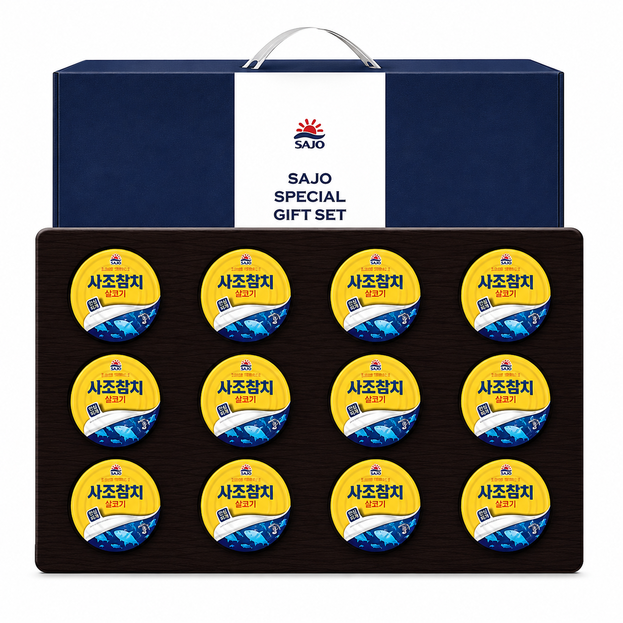 명절선물 사조 참치세트12호 85g 12캔 참치통조림 기업특판 단체선물 추석선물