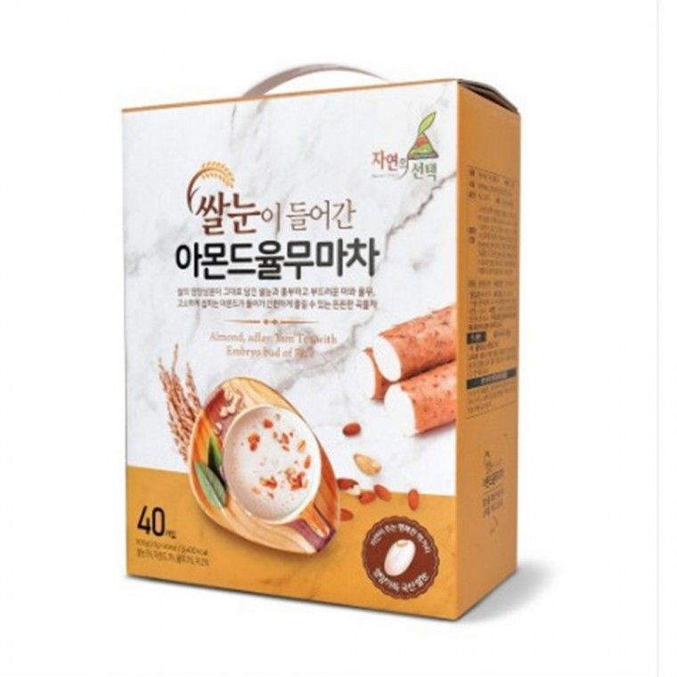 EC 쌀눈 아몬드 율무 마차 800g (20gX40포)