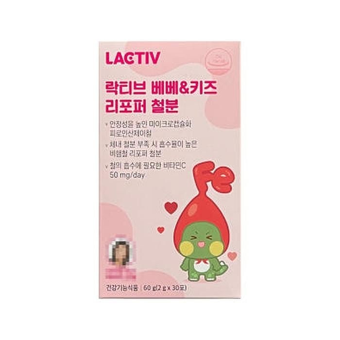 락티브 베베 키즈 리포퍼 철분 2g x 30포 1개 (AD)