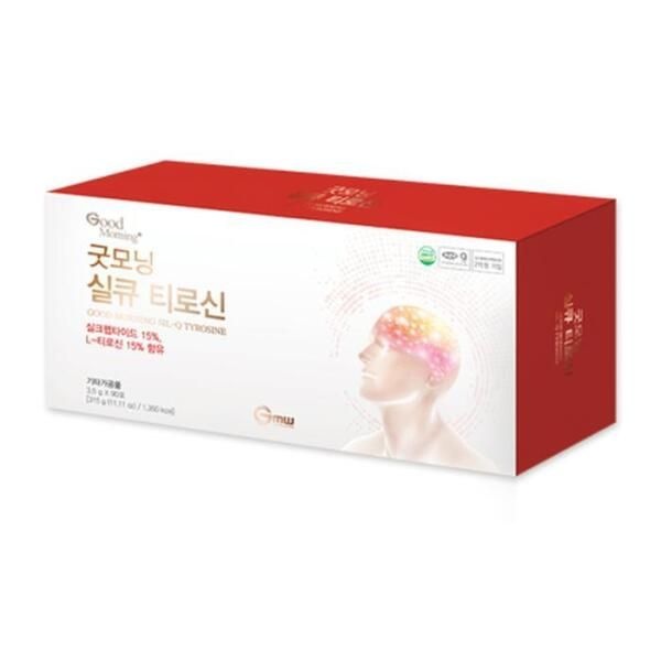 [셀러허브 식품] 굿모닝월드 아미노산 현대인 활력 실큐 티로신 3.5g 90포