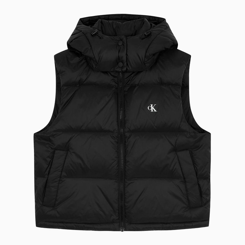 CALVIN KLEIN JEANS 캘빈클라인진 여성 에센셜 미드 웨잇 다운 베스트 47D500G UB1 SYU420 PWN002