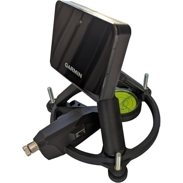 [해외] Garmin 가민 R10 런치 모니터용 레이저 정렬 수평 조절 스탠드 버전 2.0 ASA 구조로 자외선 열에 강 Approach R10의 정확도