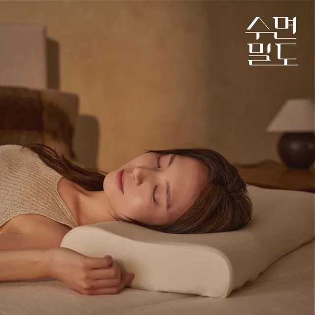수면밀도 [입점특가] 매트리스와 함께 설계된 베개 (메모리폼 경추 베개)