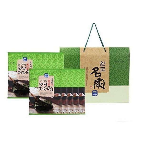 [셀러허브 식품][JD]완도명가갓구워낸옛날재래김(무조미)선물세트 1호 (13767767)