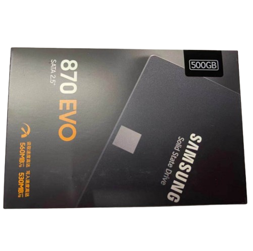 삼성 삼성 870 EVO MZ-77E500B 500GB SATA3.0 데스크톱 솔리드 스테이트 드라이브 2.5인치