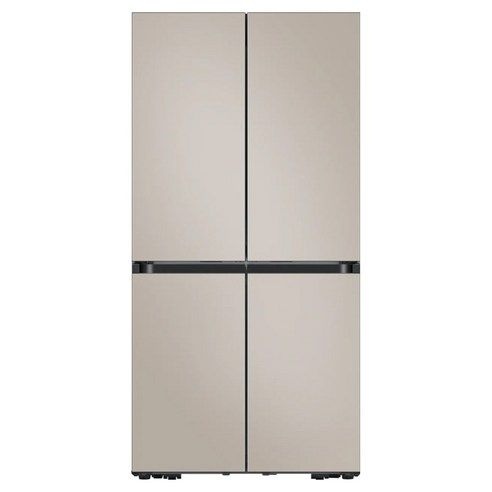 삼성  AI 하이브리드 키친핏 637L 4도어 냉장고 방문설치, RM70F64R1G