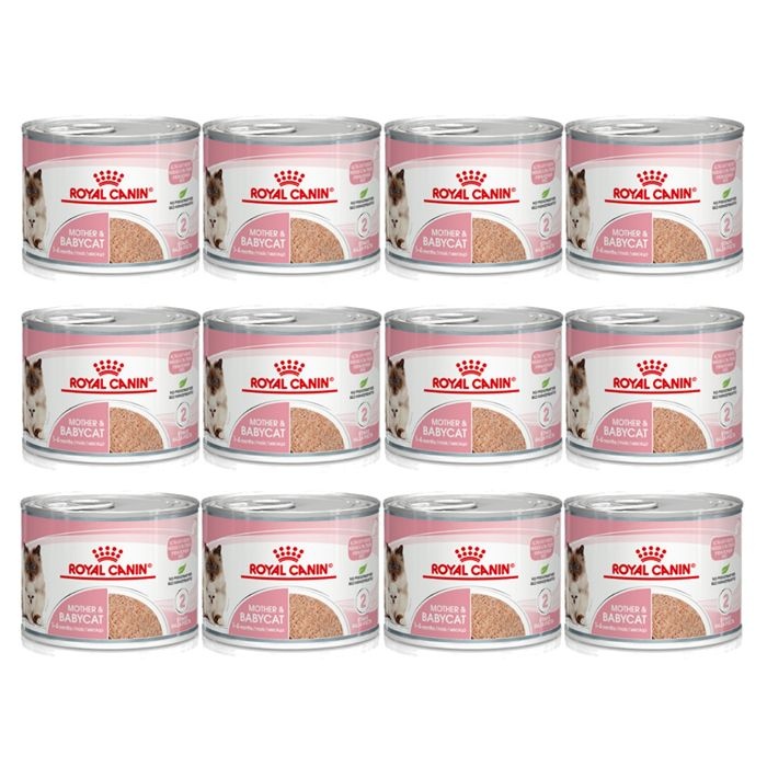 로얄캐닌 마더앤베이비캣 캔 195g x12개