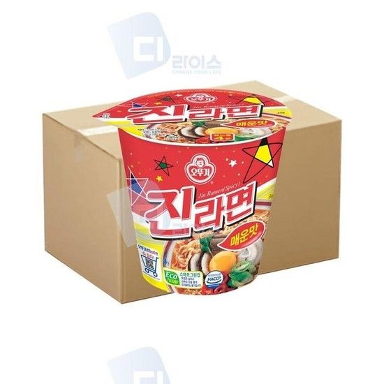 오뚜기 진라면 미니컵라면 매운맛 미니컵 30개 매운 (51926527)