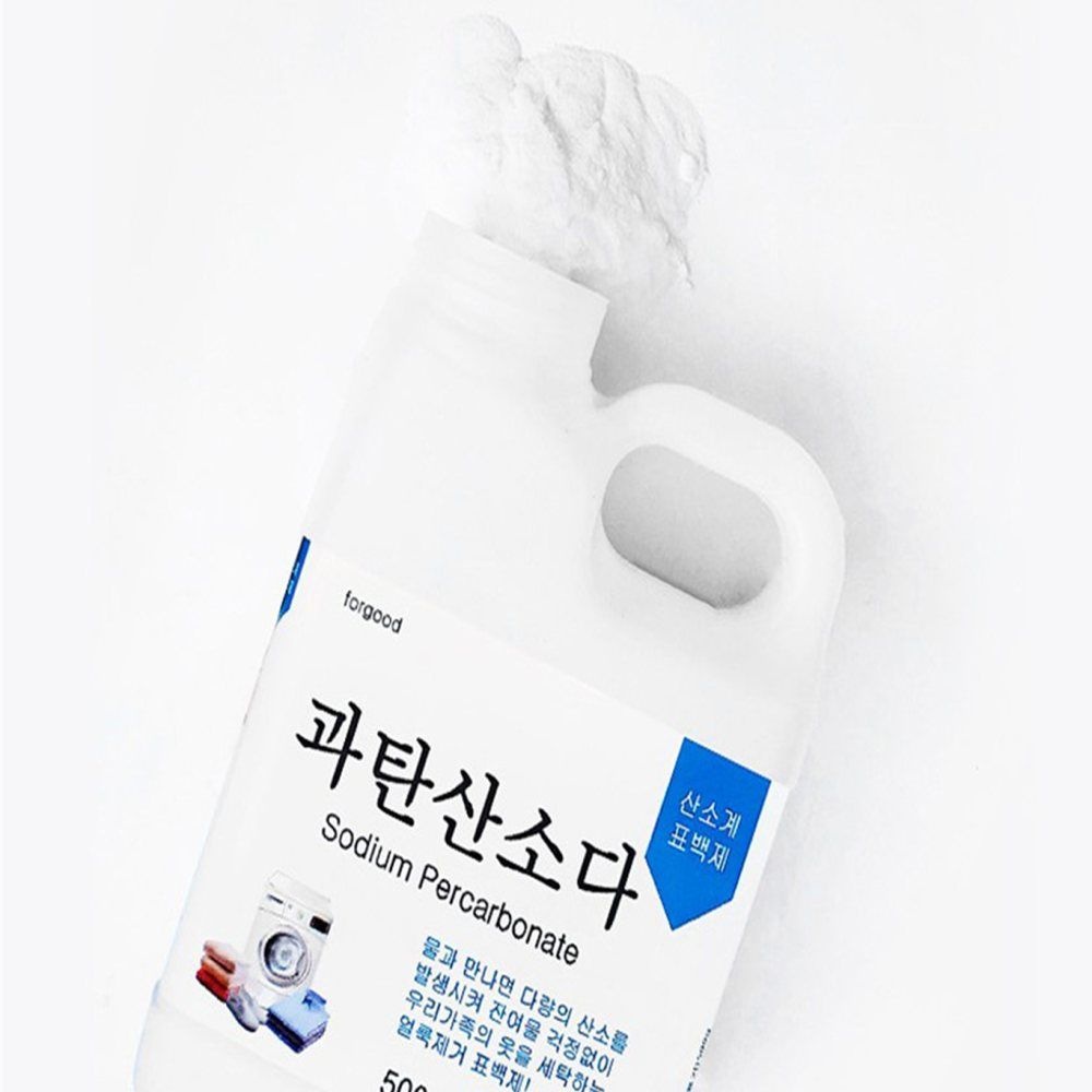 과탄산소다 표백제 500G 아기세탁세제 천연세탁세제 세탁조청소
