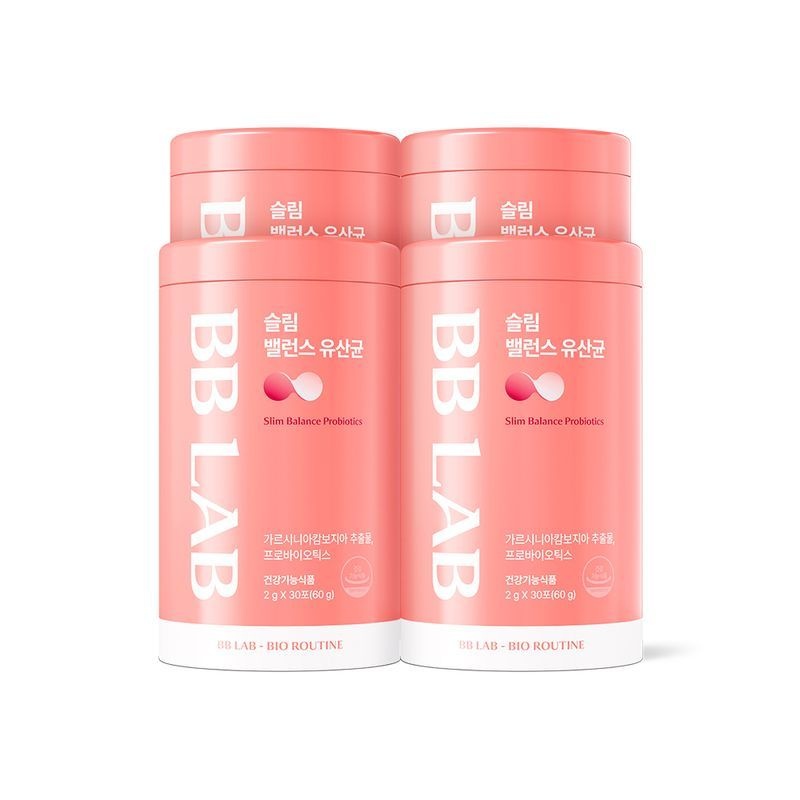 비비랩 슬림 밸런스 유산균 4박스(4개월분)[35994905]