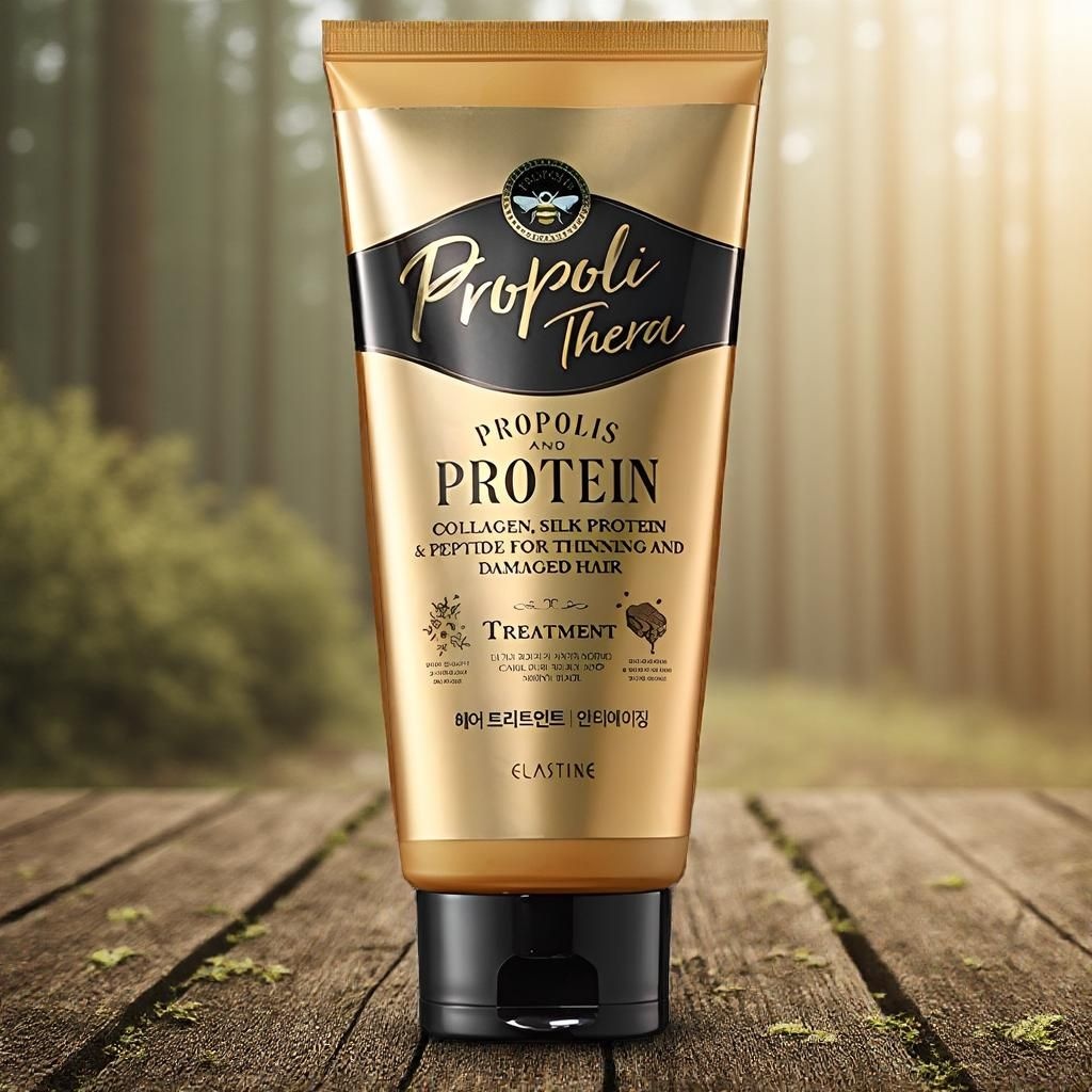 엘라스틴 화장품세트 여행용화장품 프로폴리테라 손상 모발용 헤어트리트먼트 300ml 1개