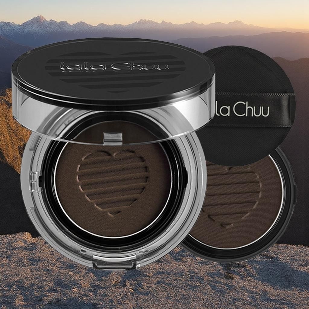 라라츄 헤어 쿠션 퍼펙트 본품 9g + 리필 9g 세트 내츄럴블랙 1개