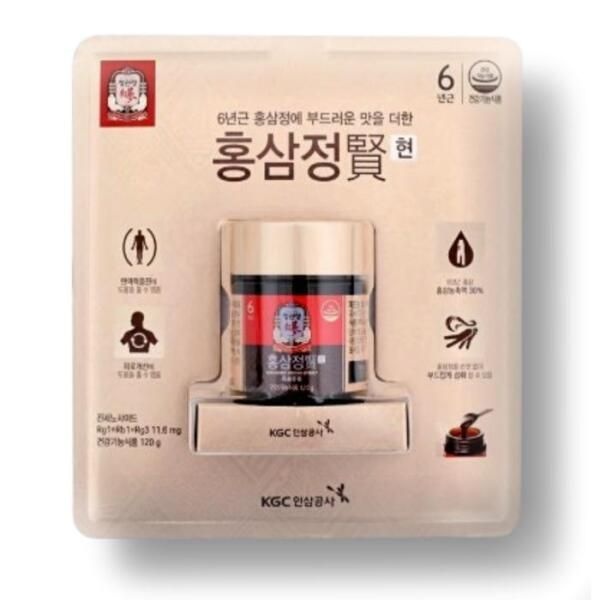 [셀러허브 식품] [건강식품] 정관장 6년근 홍삼정 현 120g 4개