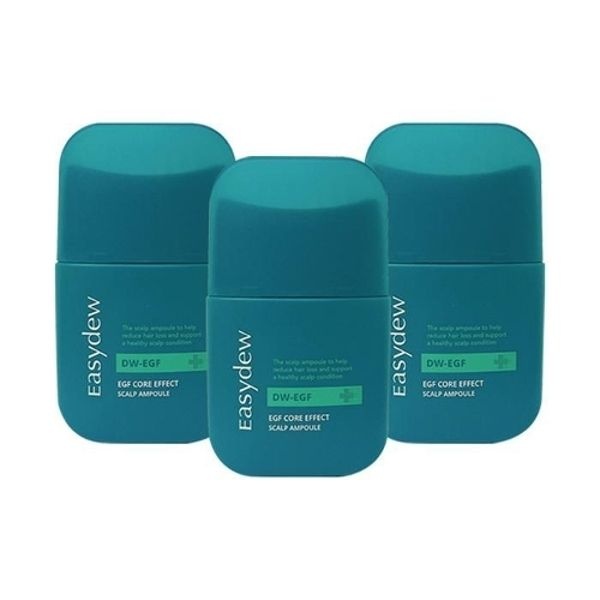 대웅제약 이지듀 EGF 코어 이펙트 스칼프 앰플 80ml 3개