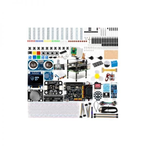 SunFounder [해외] SunFounder AI Fusion Lab Kit 라즈베리 파이 5 4 3B Zero 2w용 ChatGPT Gemini Grok 등 다양한 LLM OpenCV MediaPipe Python 초보 엔지니어