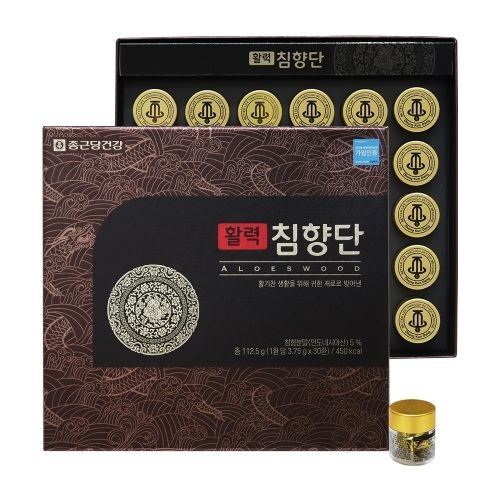 종근당건강 활력 침향단 3.75g x 30환 (총 112.5g)222476